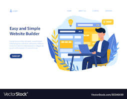 Team collaborating on the web builder platform